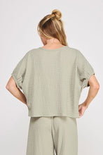 Load image into Gallery viewer, Textured Knit Top & Wide Leg Pants