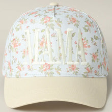 Load image into Gallery viewer, Mama Embroidered Flower Hat