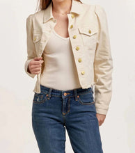 Load image into Gallery viewer, Roselyn Cut Off Jacket