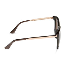 Load image into Gallery viewer, DIFF - Bella XS Moscow Mule Brown with Gold Flash Sunglasses