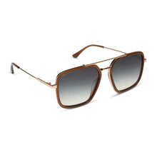 Load image into Gallery viewer, DIFF - Jordan Whiskey Gold Grey Gradient Sunglasses