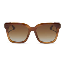 Load image into Gallery viewer, DIFF - Meredith Tawny Tortoise Brown Gradient Polarized Sunglasses