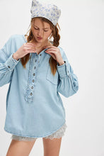 Load image into Gallery viewer, FP Denim Dreaming Pullover