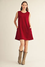 Load image into Gallery viewer, Smocking Edge Solid Shift Dress