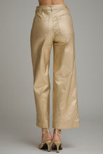 Load image into Gallery viewer, Gold Wide Leg Pants