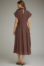 Load image into Gallery viewer, Polka Dot Short Sleeve Midi Dress