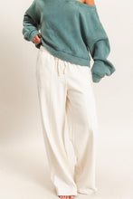 Load image into Gallery viewer, Drawstring Waist Wide Leg Pants