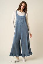Load image into Gallery viewer, Ruffle Hem Overall Jumpsuit