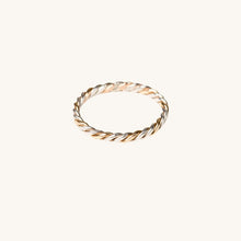 Load image into Gallery viewer, Two-Tone Twist Ring - ABLE