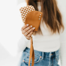Load image into Gallery viewer, Wonderlust Woven Dual Pouch Wristlet