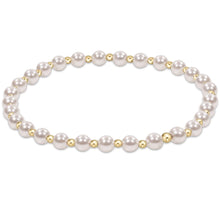Load image into Gallery viewer, Classic Grateful Pattern Bead Bracelet - Pearl