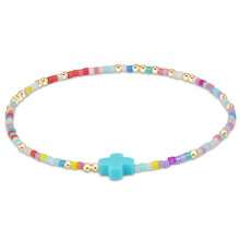 Load image into Gallery viewer, Extends Hope Unwritten Signature Cross Bracelet - Colorful