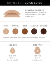 Load image into Gallery viewer, Nippies Adhesive Lifting Nipple Covers