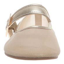 Load image into Gallery viewer, Gold Faye Mary Janes