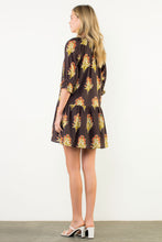 Load image into Gallery viewer, Floral Detailed V Neck Dress