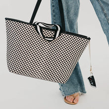 Load image into Gallery viewer, Woven Tiffany Organizer Tote Bag
