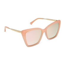 Load image into Gallery viewer, DIFF- Becky II Peach + Cherry Mirror Sunglasses