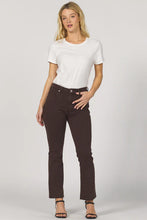 Load image into Gallery viewer, Jeanne High Rise Cropped Flare Jeans - Dark Oak