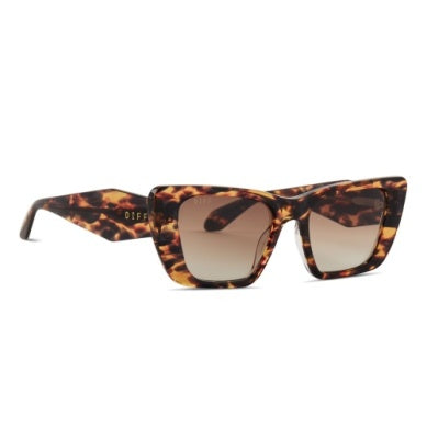 DIFF - Wild Tort + Brown Gradient Sunglasses – The Lovely Fig display picture 1