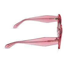 Load image into Gallery viewer, DIFF - Aura Candy Pink Crystal + Grey Polarized Sunglasses