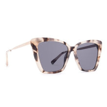 Load image into Gallery viewer, DIFF - Becky II Cream Tortoise + Grey Lens Polarized Sunglasses