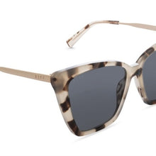 Load image into Gallery viewer, DIFF - Becky II Cream Tortoise + Grey Lens Polarized Sunglasses