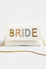 Load image into Gallery viewer, Capital Bride Small Beaded Clutch