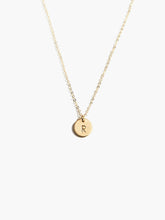 Load image into Gallery viewer, Mini Initial Tag Necklace - ABLE