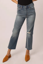 Load image into Gallery viewer, Frankie Super High Rise Straight Cropped Jeans