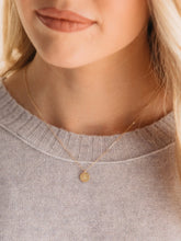 Load image into Gallery viewer, Mini Initial Tag Necklace - ABLE