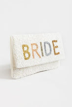 Load image into Gallery viewer, Capital Bride Small Beaded Clutch