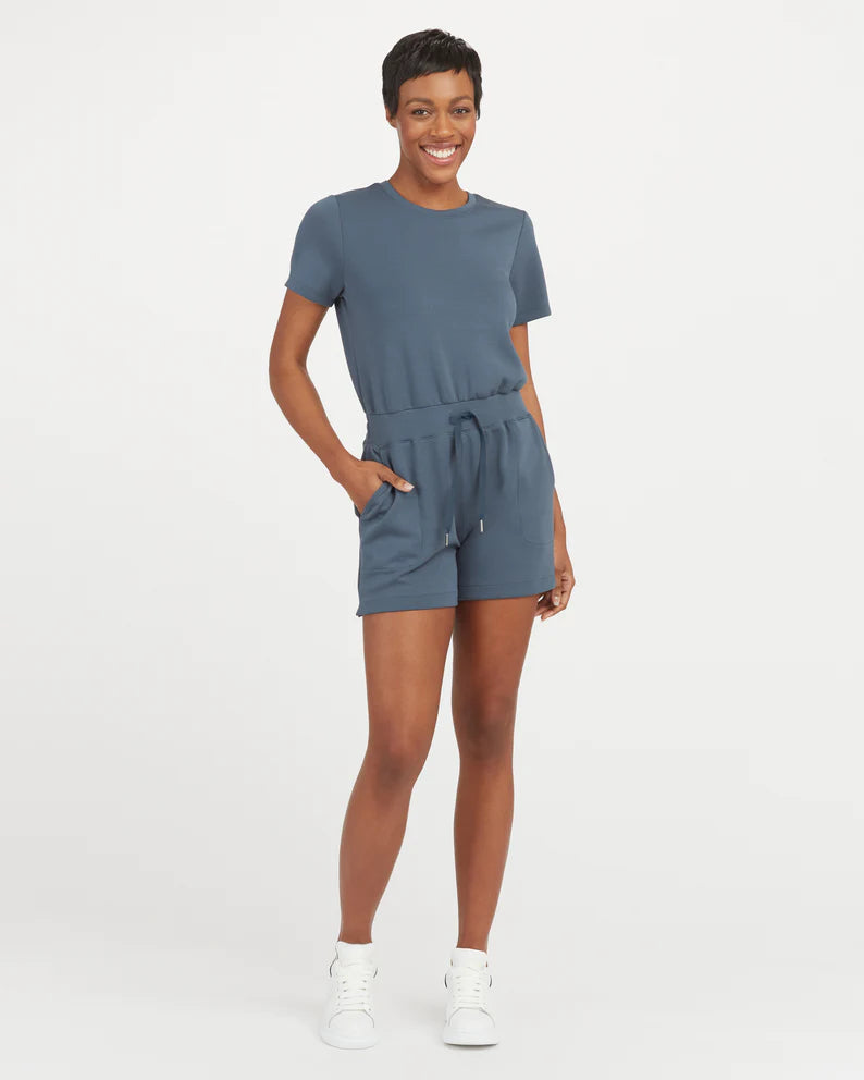 SPANX AirEssentials Short Sleeve Romper – The Lovely Fig