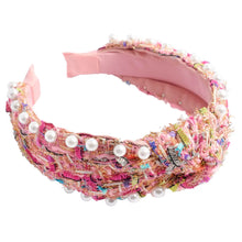 Load image into Gallery viewer, It Girl Pearl Headband - Pink