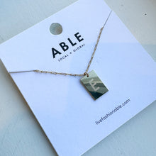 Load image into Gallery viewer, Novel Initial Necklace. - ABLE