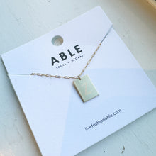 Load image into Gallery viewer, Novel Initial Necklace. - ABLE