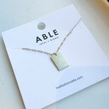Load image into Gallery viewer, Novel Initial Necklace. - ABLE