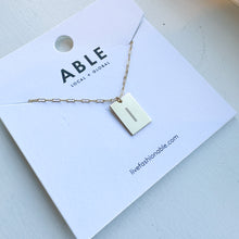 Load image into Gallery viewer, Novel Initial Necklace. - ABLE