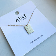Load image into Gallery viewer, Novel Initial Necklace. - ABLE