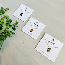 Load image into Gallery viewer, Novel Initial Necklace. - ABLE