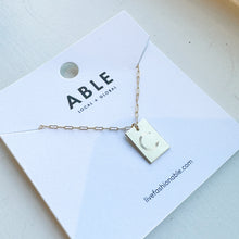 Load image into Gallery viewer, Novel Initial Necklace. - ABLE