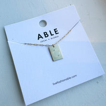 Load image into Gallery viewer, Novel Initial Necklace. - ABLE