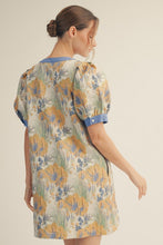 Load image into Gallery viewer, Floral Jacquard Shift Dress
