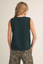 Load image into Gallery viewer, Smocking Edge Detail Tank Top
