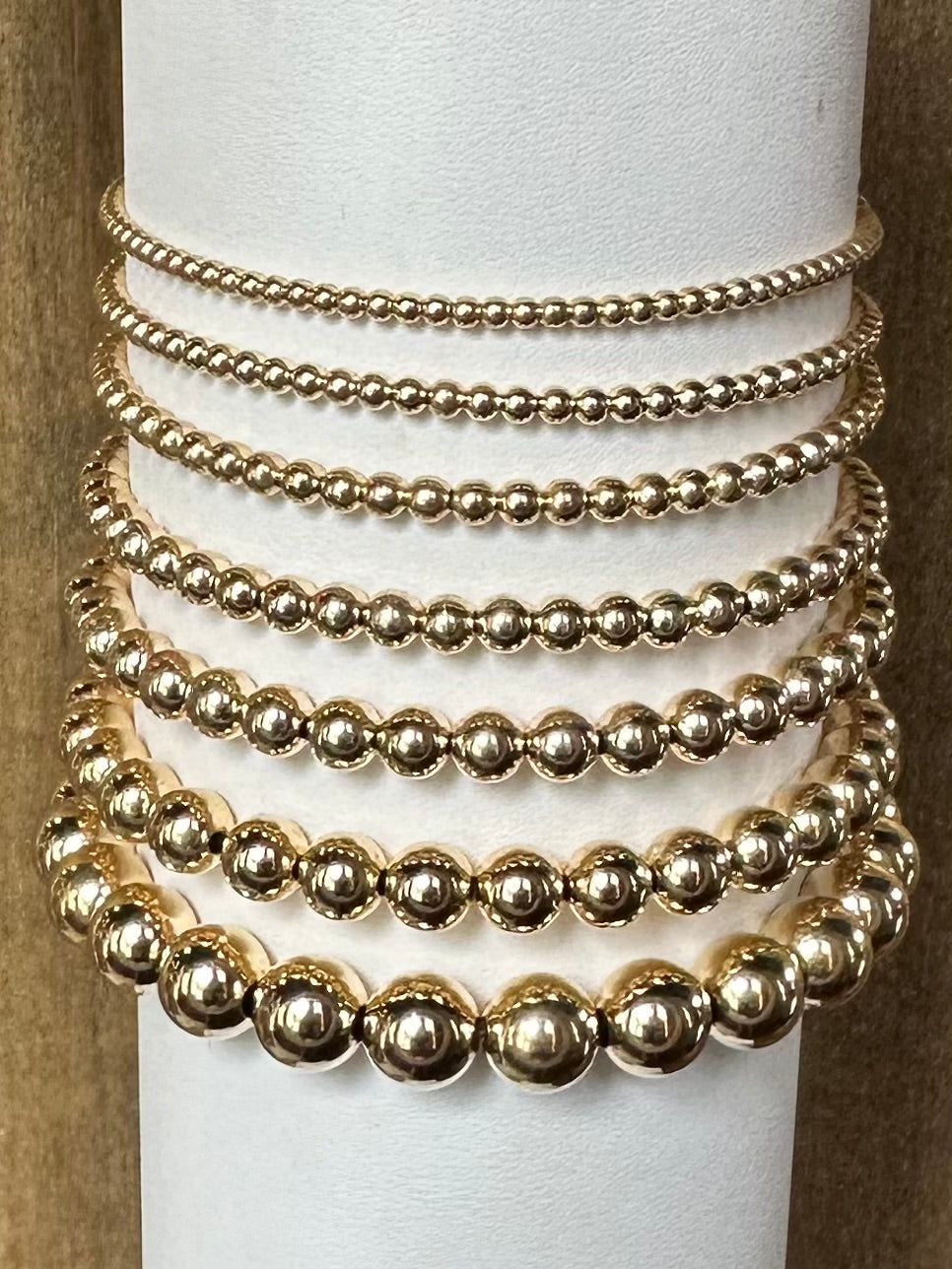 Classic Bead Bracelet - Gold