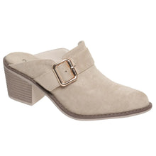 Load image into Gallery viewer, Sand Whitney Slip On Mules
