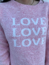 Load image into Gallery viewer, Love Print Valentine Sweater Top
