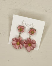 Load image into Gallery viewer, Flower Power Dangle Earrings
