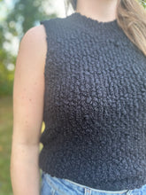 Load image into Gallery viewer, Cosette Crewneck Sleeveless Sweater Tank
