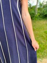 Load image into Gallery viewer, Striped Sleeveless Midi Dress
