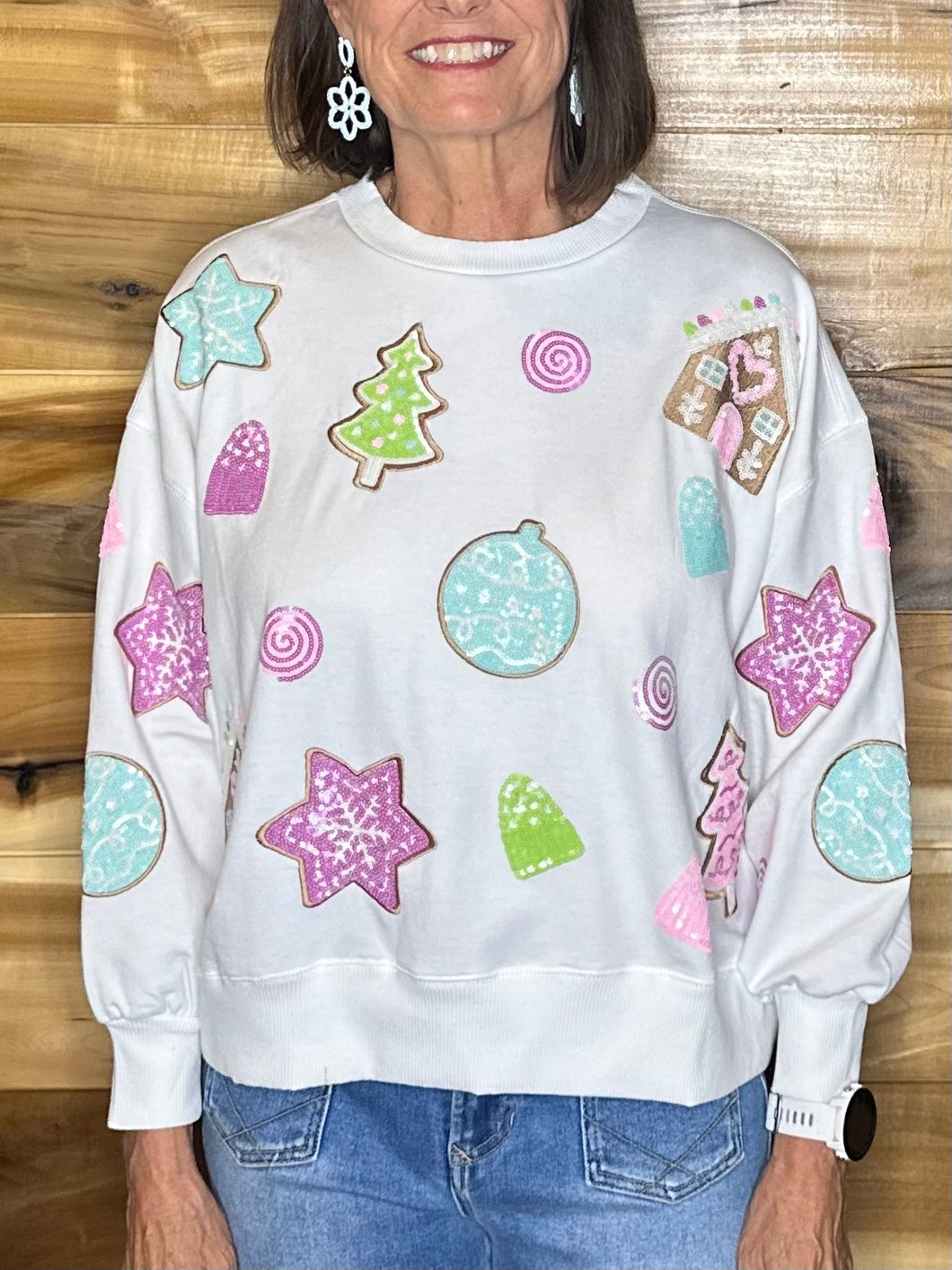 Millie Holiday Crewneck Sweatshirts